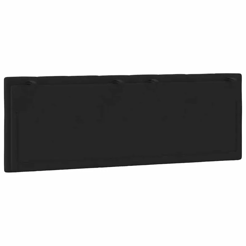 Galvūgalio pagalvėlė, Hanko, juodos spalvos, 120cm, aksomas