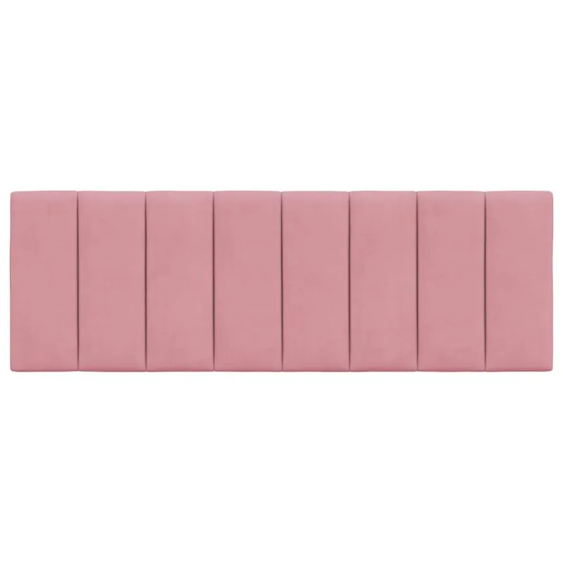 Galvūgalio pagalvėlė, Hanko, rožinės spalvos, 120cm, aksomas
