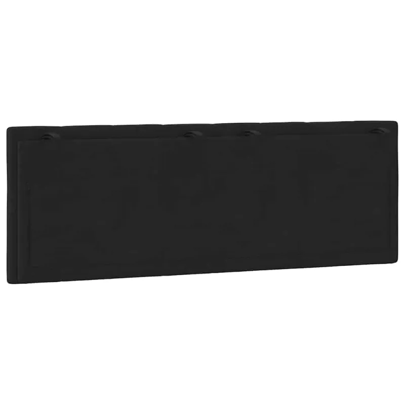 Galvūgalio pagalvėlė, Hanko, juodos spalvos, 140cm, aksomas