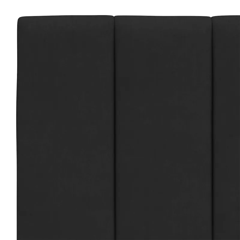 Galvūgalio pagalvėlė, Hanko, juodos spalvos, 140cm, aksomas