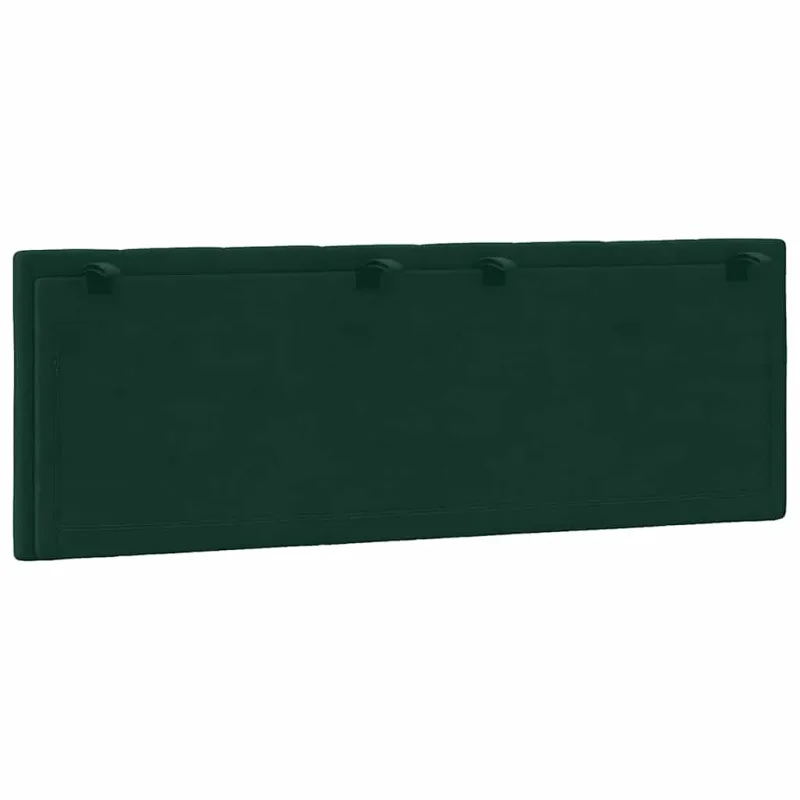 Galvūgalio pagalvėlė, Hanko, tamsiai žalios spalvos, 140cm, aksomas