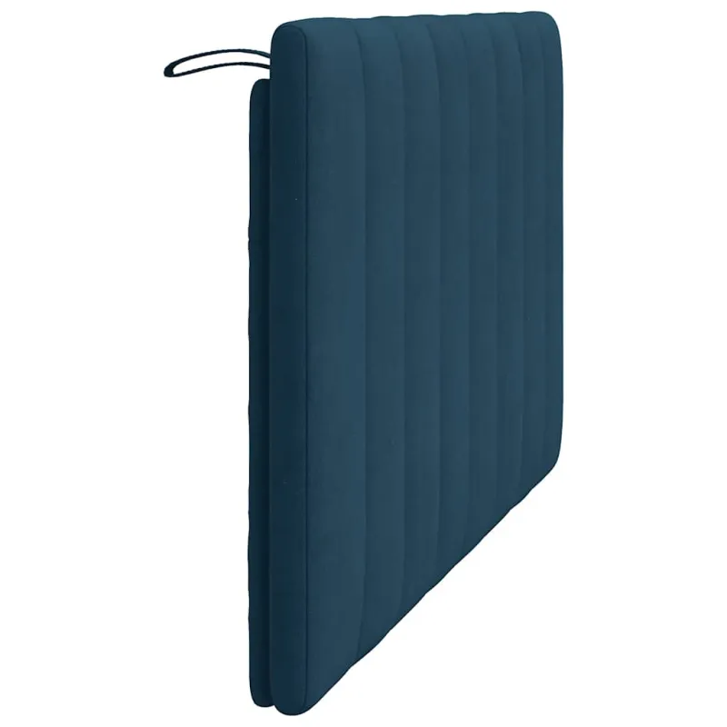 Galvūgalio pagalvėlė, Hanko, mėlynos spalvos, 140cm, aksomas