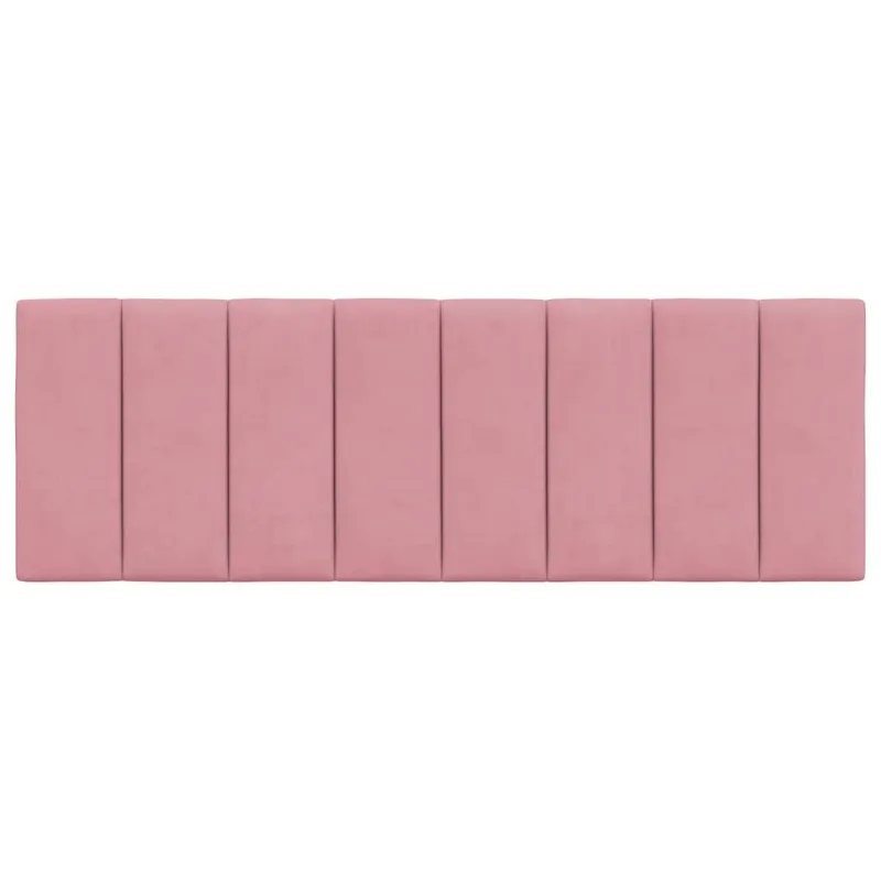 Galvūgalio pagalvėlė, Hanko, rožinės spalvos, 140cm, aksomas