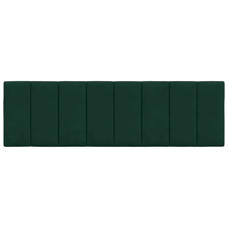 Galvūgalio pagalvėlė, Hanko, tamsiai žalios spalvos, 160cm, aksomas