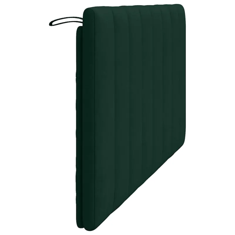 Galvūgalio pagalvėlė, Hanko, tamsiai žalios spalvos, 160cm, aksomas