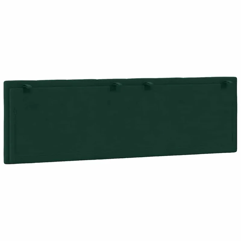 Galvūgalio pagalvėlė, Hanko, tamsiai žalios spalvos, 160cm, aksomas