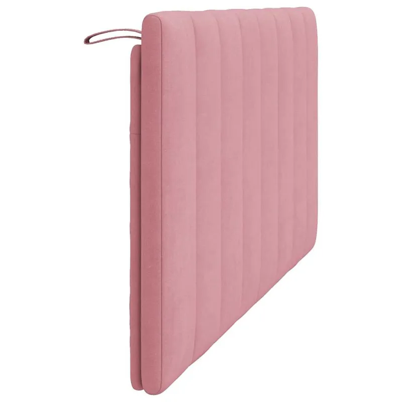 Galvūgalio pagalvėlė, Hanko, rožinės spalvos, 160cm, aksomas