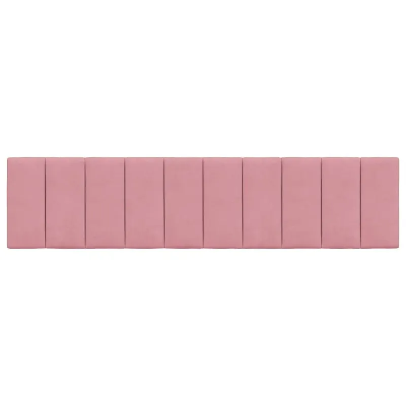 Galvūgalio pagalvėlė, Hanko, rožinės spalvos, 200cm, aksomas