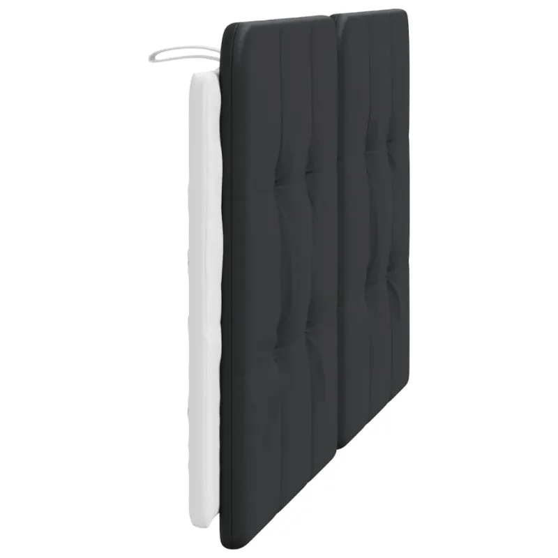 Galvūgalio pagalvėlė, Zadar, juoda ir balta, 140cm, dirbtinė oda