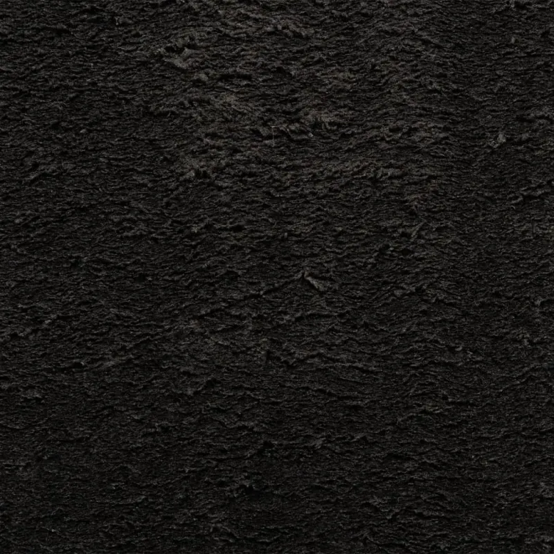 Kilimas HUARTE, juodas, 80cm, trumpi šereliai