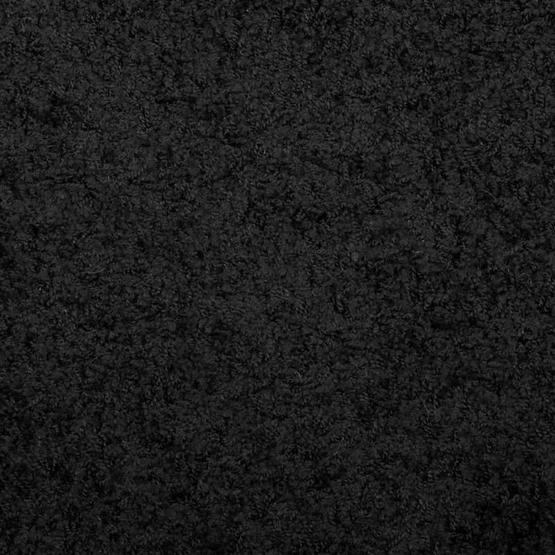 Shaggy kilimas PAMPLONA, juodas, 140x200cm, aukšti šereliai