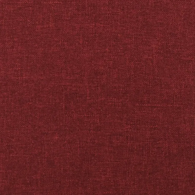 Dvivietė sofa-lova su dvejomis pagalvėmis, vyno, audinys