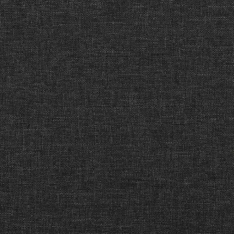 Dvivietė sofa-lova, juodos spalvos, audinys