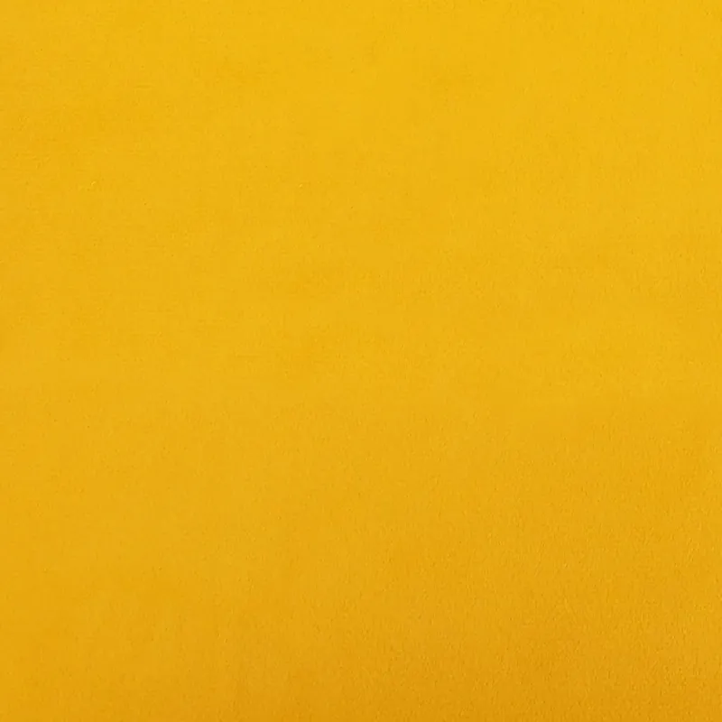 Dvivietė sofa-lova, geltonos spalvos, aksomas