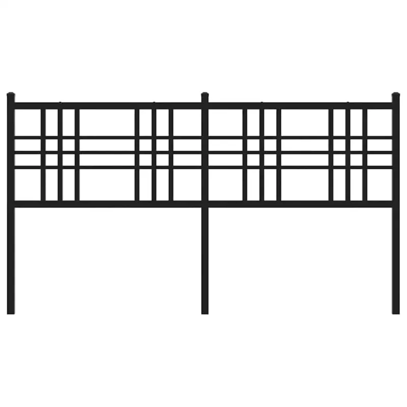 Metalinis pakaitinis galvūgalis, juodos spalvos, 160cm