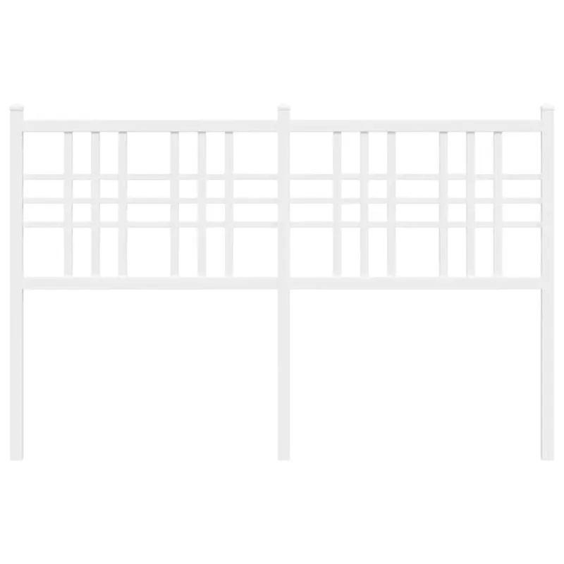 Metalinis pakaitinis galvūgalis, baltos spalvos, 120cm