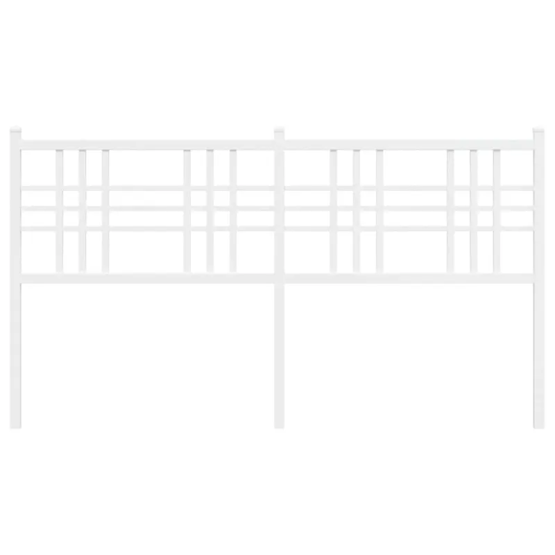 Metalinis pakaitinis galvūgalis, baltos spalvos, 160cm