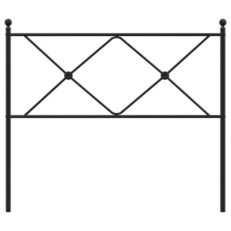Metalinis pakaitinis galvūgalis, juodos spalvos, 100cm