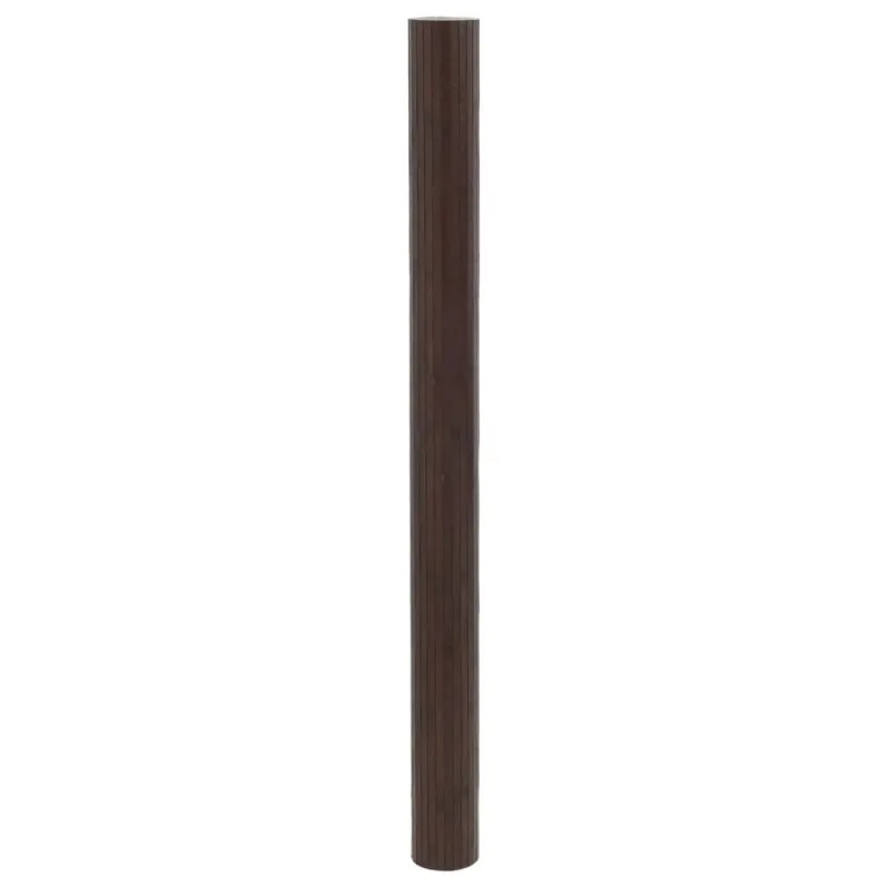 Kambario pertvara, tamsiai rudos spalvos, plotis 600 cm, aukštis 165 cm, bambukas