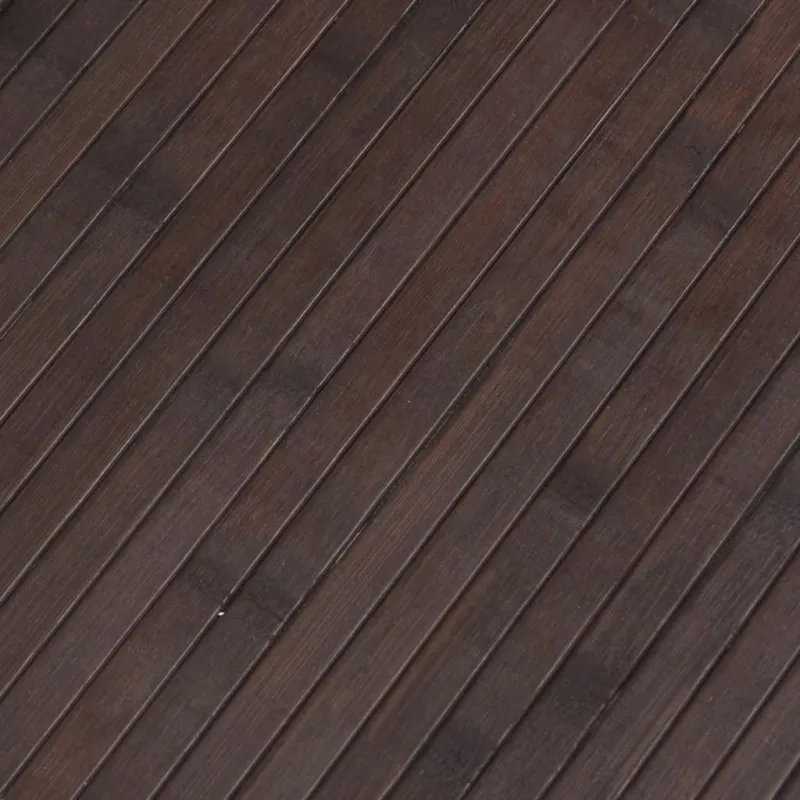 Kambario pertvara, tamsiai rudos spalvos, plotis 600 cm, aukštis 165 cm, bambukas