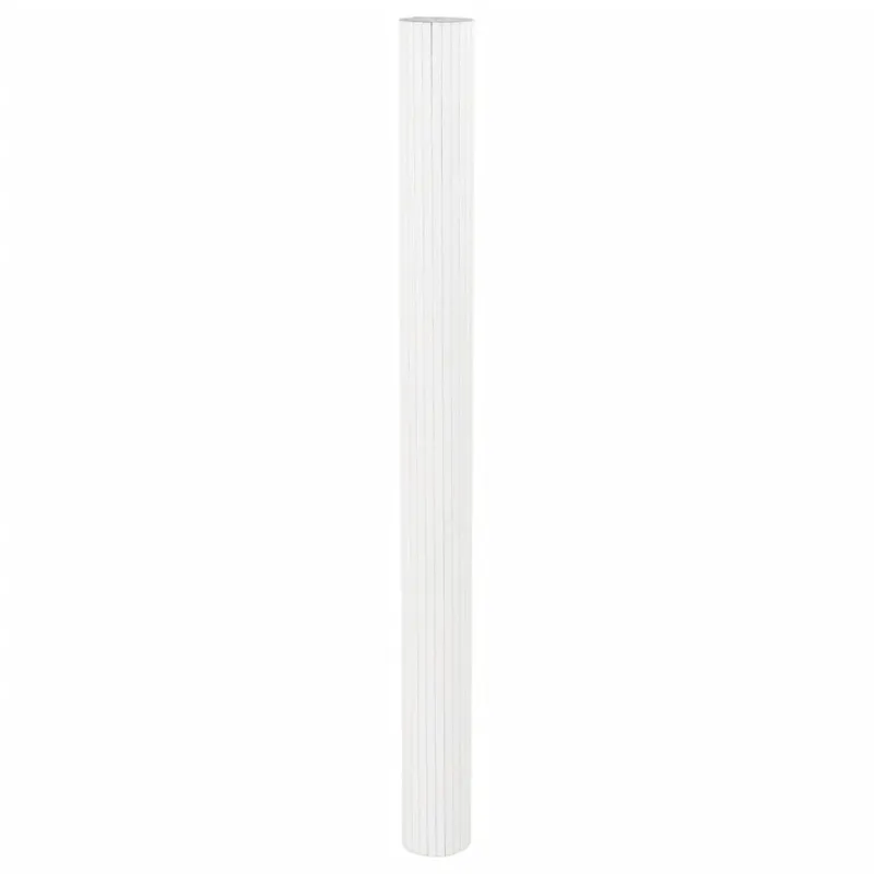 Kambario pertvara, baltos spalvos, plotis 800 cm, aukštis 165 cm, bambukas