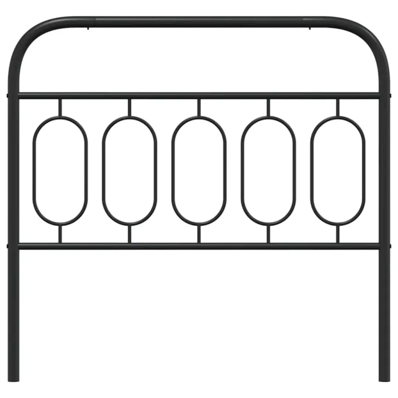 Metalinis pakaitinis galvūgalis, juodos spalvos, 100cm