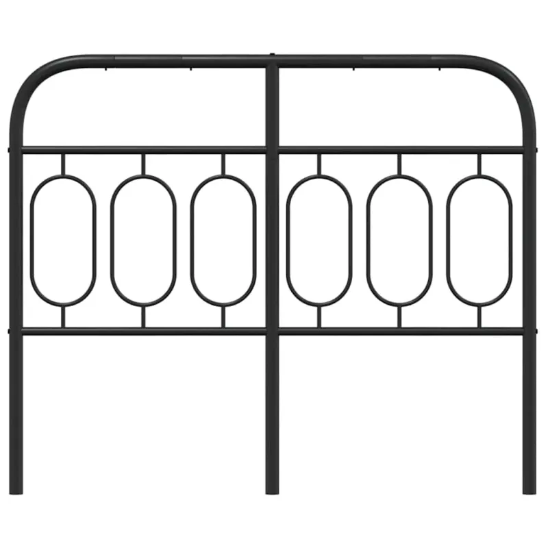 Metalinis pakaitinis galvūgalis, juodos spalvos, 120cm