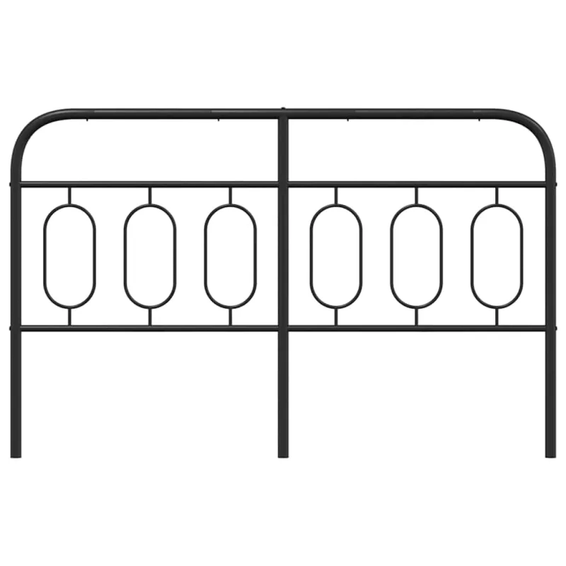 Metalinis pakaitinis galvūgalis, juodos spalvos, 150cm