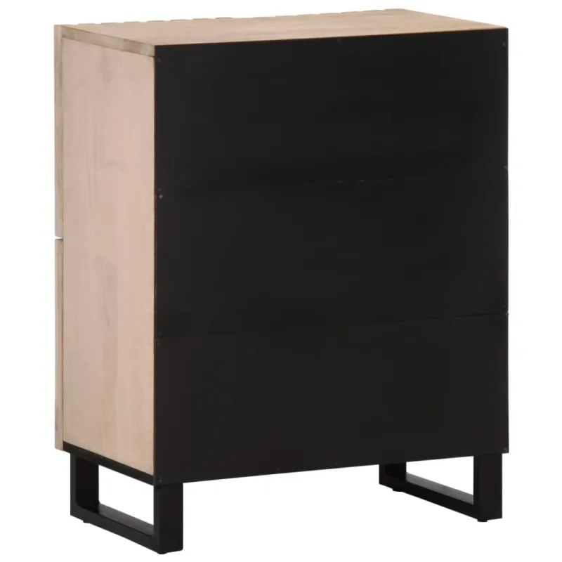 Šoninė spintelė, 60x34x75cm, mango medienos masyvas