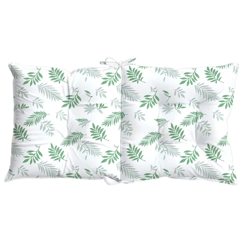 Lauko pagalvė 6 pcs Balta 100 x 50 x 7 cm Audinys
