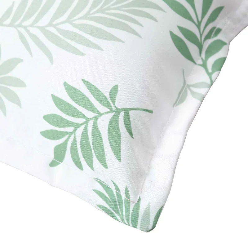 Lauko pagalvė 6 pcs Balta 100 x 50 x 7 cm Audinys