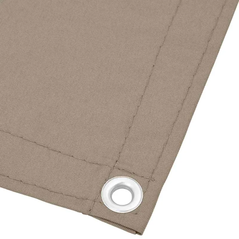 Balkono pertvara, taupe, 75x700cm, 100% oksfordo poliesteris