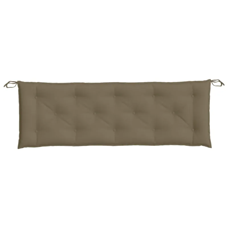 Sodo suoliuko pagalvėlė, taupe mišinys, 150x50x7cm, audinys