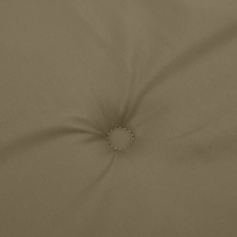 Sodo suoliuko pagalvėlė, taupe mišinys, 150x50x7cm, audinys