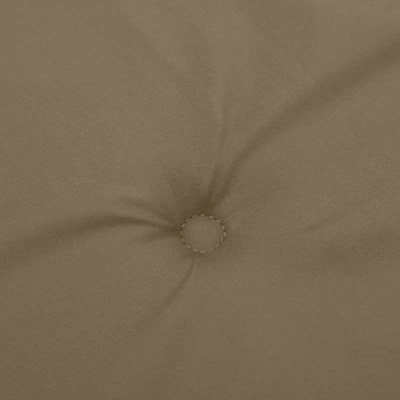 Sodo suoliuko pagalvėlė, taupe mišinys, 180x50x7cm, audinys