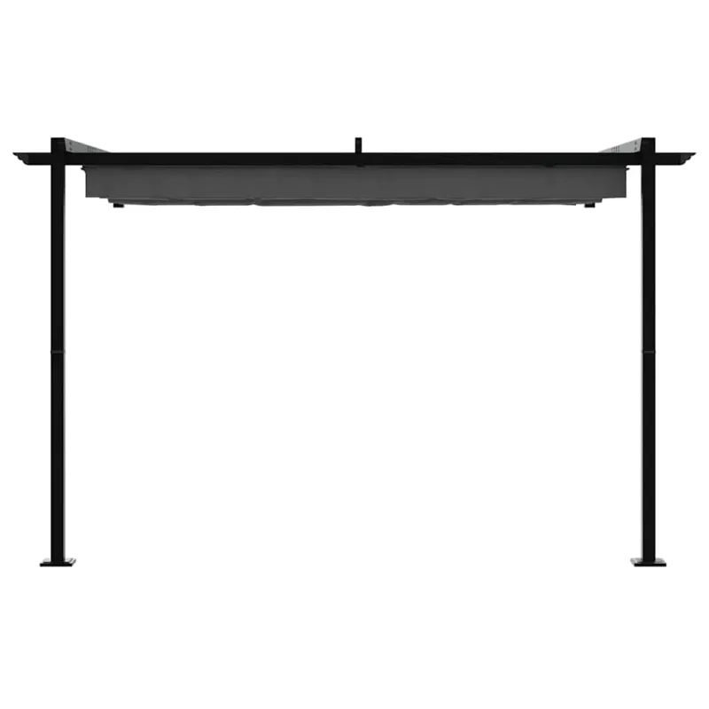 Pavėsinė 300 x 300 x 200 cm Antracito Poliesteris