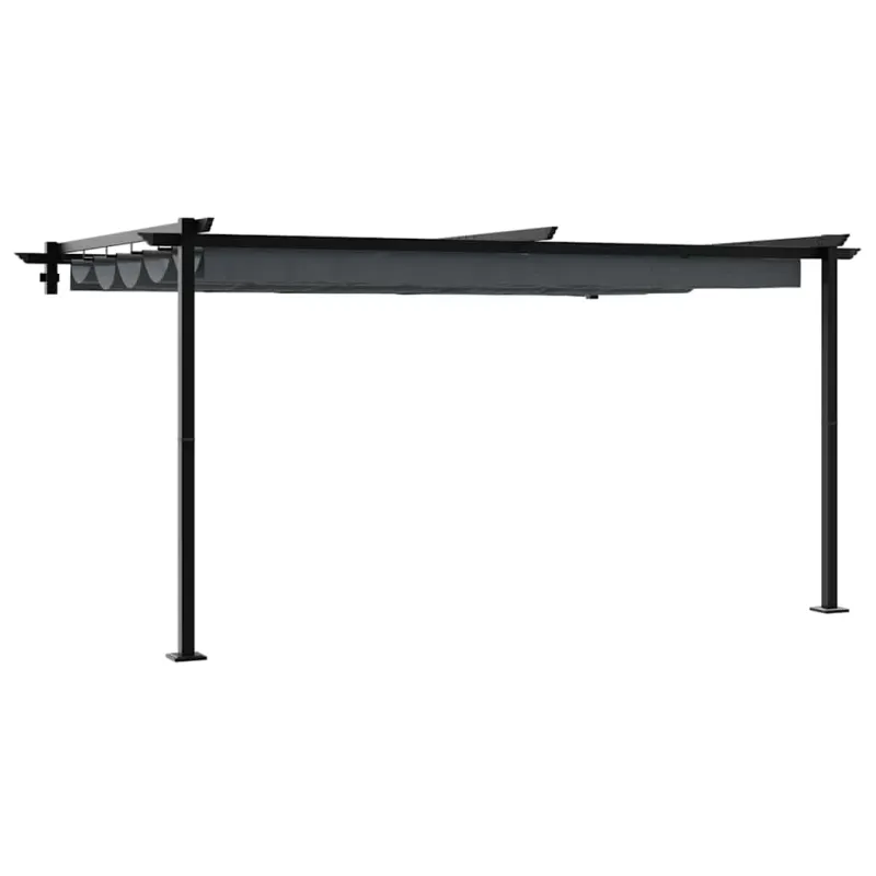 Pavėsinė 400 x 300 x 200 cm Antracito Poliesteris