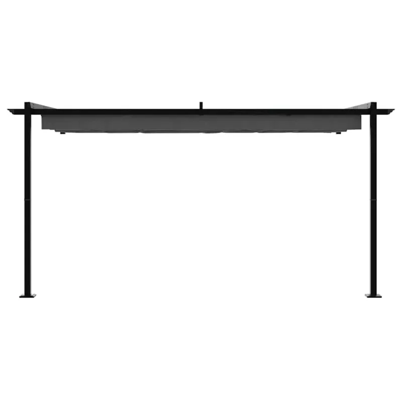 Pavėsinė 400 x 300 x 200 cm Antracito Poliesteris