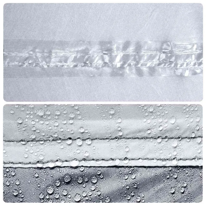 Stovyklavimo palapinė, balta, trivietė, tamsinantis audinys