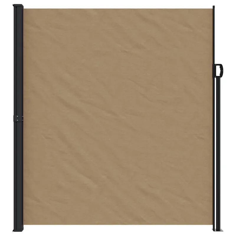 Ištraukiama šoninė markizė, taupe spalvos, 220x500cm