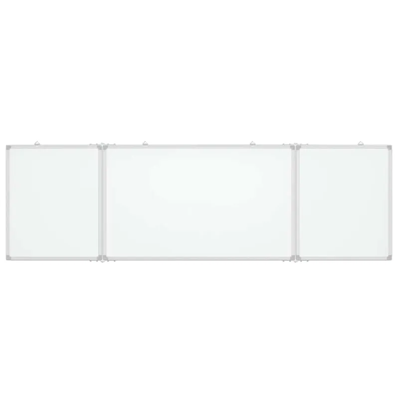 Magnetinė balta lenta, 160x60x1,7cm, aliuminis, sulankstoma