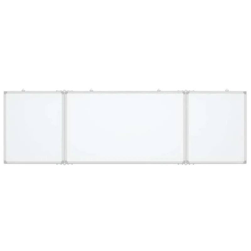 Magnetinė balta lenta, 200x60x1,7cm, aliuminis, sulankstoma