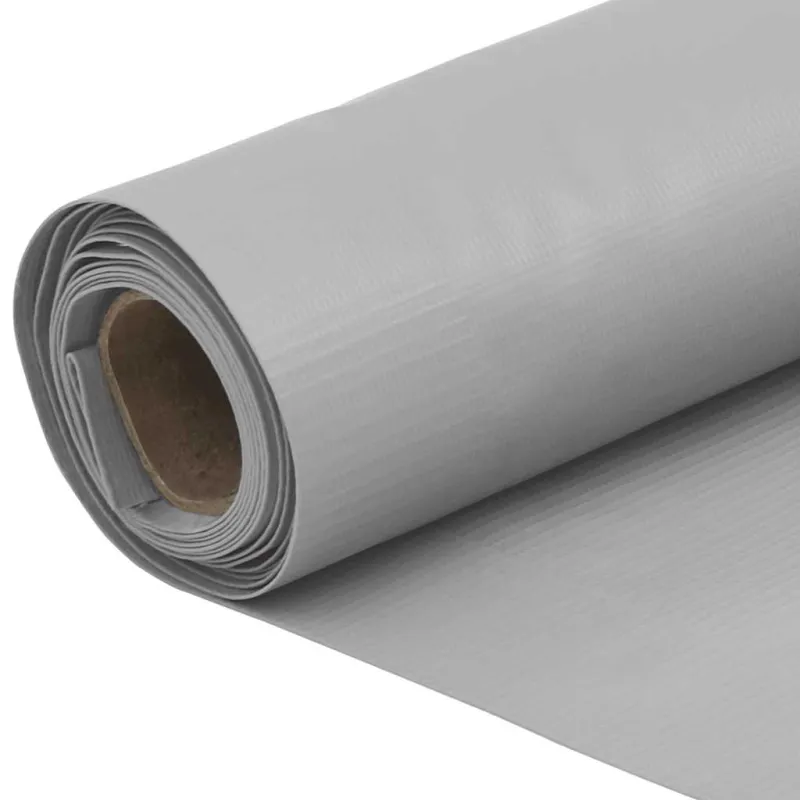 Privatumo suteikianti balkono pertvara, pilka, 700x120cm, PVC