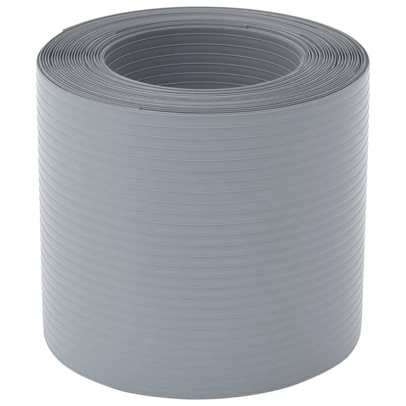 Sodo pertvaros, 10vnt., pilkos, 252,5x19cm, PVC