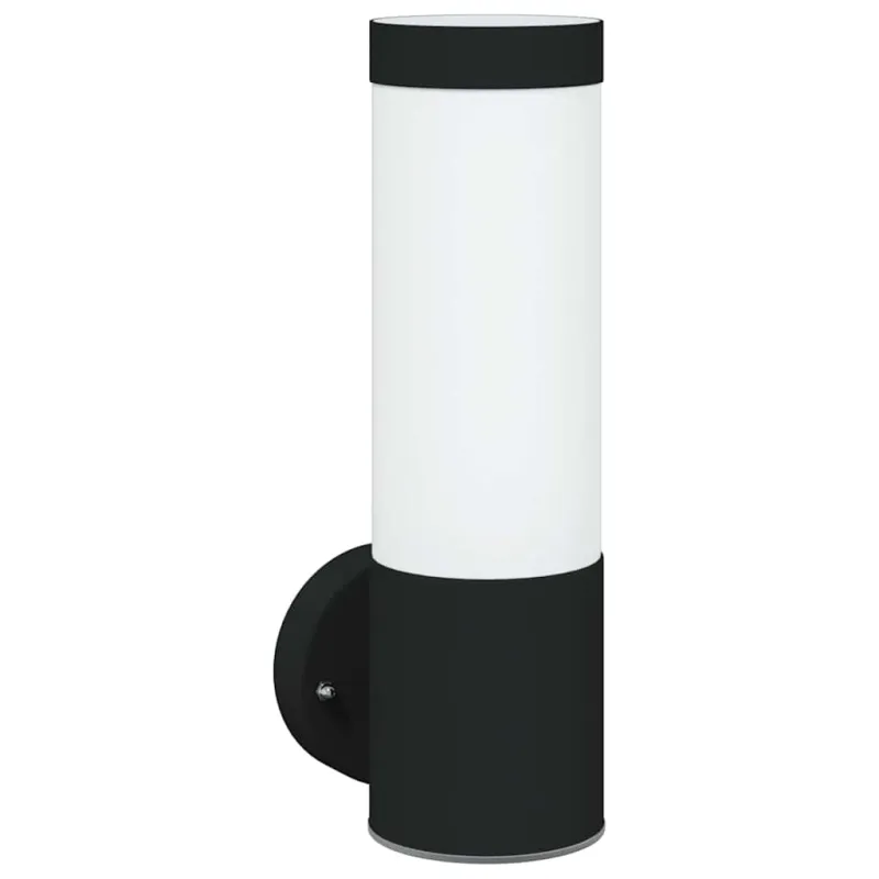 Lauko sieninė lemputė Juoda 12 x 8,5 x 27 cm