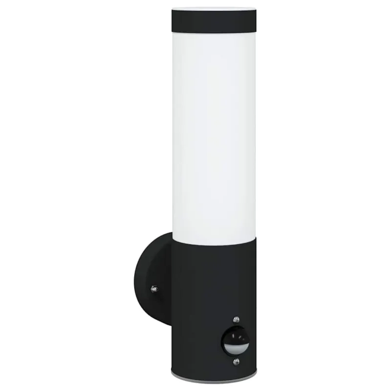 Lauko sieninė lemputė 2 pcs Juoda 12 x 8,5 x 29 cm