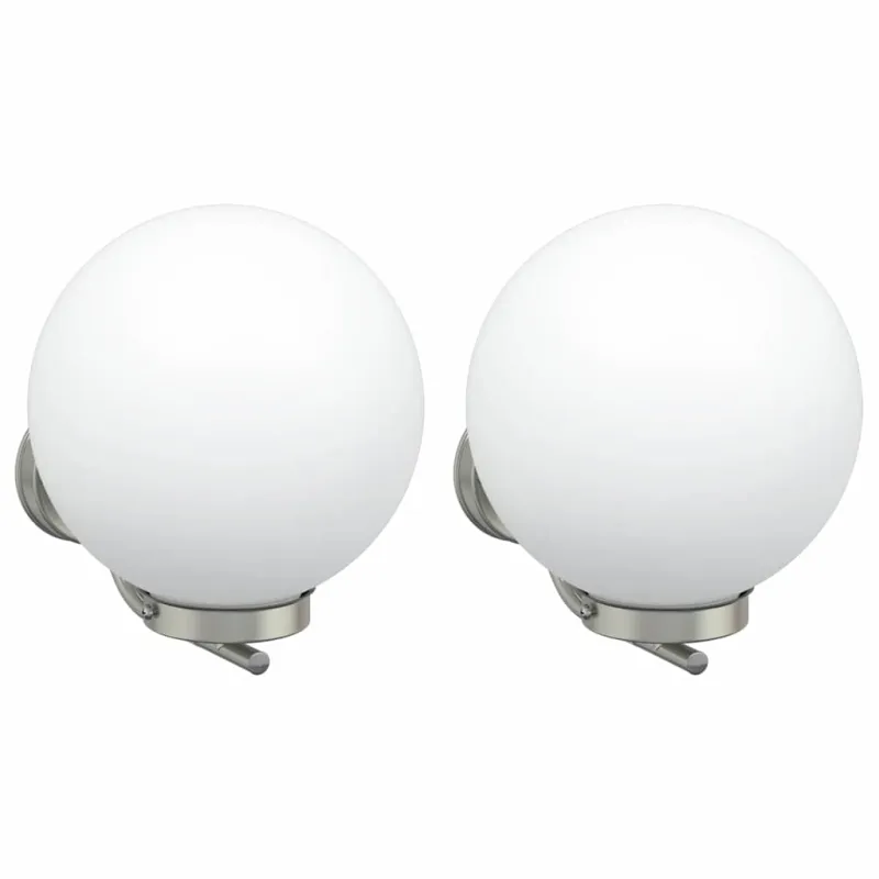 Lauko sieninė lemputė 2 pcs Sidabro 29 x 25 x 33 cm