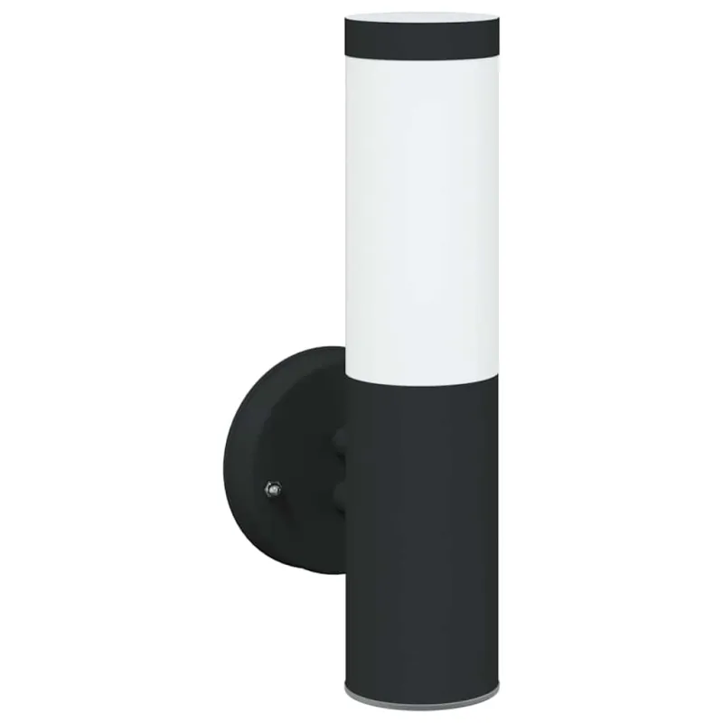 Lauko sieninė lemputė Juoda 15 x 7,5 x 33 cm