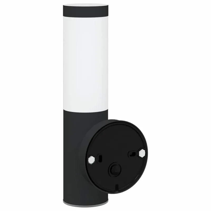 Lauko sieninė lemputė 2 pcs Juoda 15 x 7,5 x 33 cm