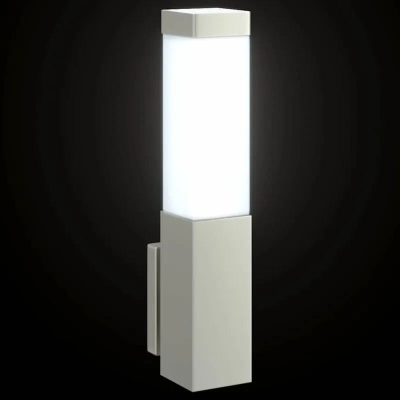 Lauko sieninė lemputė 2 pcs Sidabro 10.5 x 6 x 33 cm
